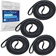 BlueStars 341241 Dryer Drum Belt - Compatible with Whirlpool Kenmore Dryers - Replaces 8066065 AP2946843 W10127457 PS346995 14210003 31531589 31001026 3394651 529597 - Pack of 4